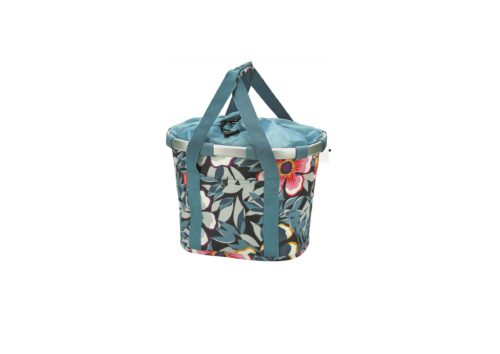 Vorderradkorb Textil Hawaiiblumen Sollso